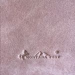 Montana West  | Dusty Rose Leather Crossbody Bucket Bag w/ Tooled Design Photo 6