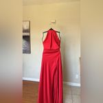 House Of CB  'Zanab' Red Rose Thigh Slit Maxi‎ Dress NWOT size XL Photo 11