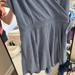 Abercrombie & Fitch Blue Wrap Romper Photo 5