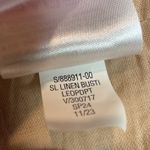 Banana Republic Factory Leopard Print Linen-Blend Cropped Bustier Top Size 10 Photo 8