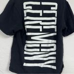 Opening Ceremony  Black & White Graphic Print Short Sleeve Sweatshirt Womens S Photo 10