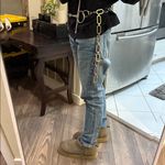 The coolest metal link belt that fits everyone equestrian style edgy modern Silver Photo 5