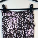 Karina Grimaldi  Womens Ivy Print Pants in Montana Animal Print Jogger Pockets XS Photo 1