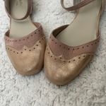 Seychelles Colorblock Mary Jane Leather Flats Tan Color Photo 2