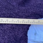 Chico's Chico’s size XL (3) textured velvet beaded trim open front jacket Photo 4