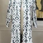 Trimdin Artisan Jackets Jewel Neck Tribal Collection M White Size M Photo 0