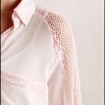 Anthropologie  Holding Horses Pink Button Blouse Photo 3