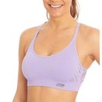 💕MARIKA💕 Seamless Mesh Back Sports Bra ~ Violet XS NWT Photo 4
