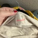 Free People Movement Long Puff Sleeve Sweatshirt Grey Size Medium Photo 1