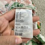 H&M  Women’s Tropical Resort Relaxed Multicolor Shortsleeve Tunic Top Dress XL Photo 11