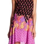 Free People Rendezvous Girl Slip Size Small Tank Slip Dress Paisley Print Photo 0
