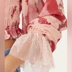 Free People π Daphne Romantic Floral Top Size S NWT Photo 7