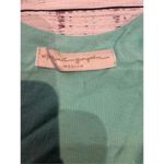 Spiritual Gangster Scoop Neck Om Tank Top in Blue Size Medium Photo 2