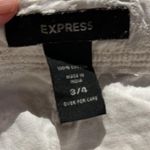 EXPRESS White Eyelet Embroidered Shorts Photo 3