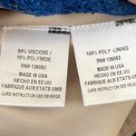 Lavender Brown  Blue Lace Sleeveless Top Medium Photo 6