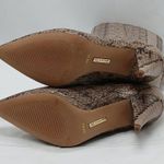 Louise et Cie Winslow Mid Calf Boots Women 6M Tan Brown Leather Pointed Toe Shoe Photo 13