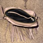 Purple Crossbody Bag with Fringe Details Photo 1