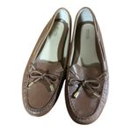 Michael Kors Michael by  Women's Brown Leather Slip-On Loafers Moccasins Size 10 Photo 4