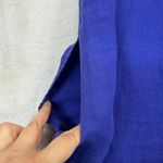 Theory  Mistina Dress Sleeveless Drawstring Waist Bright‎ Violet Size 4 READ Photo 9