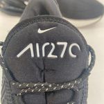 Nike Air Max 270 SE Summit Black Lace Up Athletic Running Shoes Photo 9