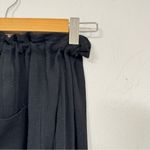 Ulla Johnson  Black Crepe Cargo Dropped Waist Jogger Sweatpants Womens 2 Goth Photo 5