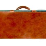 Ralph Lauren Black Watch Plaid Coated Canvas Brown Leather Top Zip Shoulder Bag Photo 4