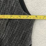 Enfocus Studio En Focus Studio Black Silver Metallic Bodycon Dress Size 10 Cocktail Party  Glam Photo 9