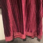 Signature Collection Velvet Magenta Blouse Photo 2