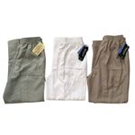 Classic Elements NWT Bundle Pull On Pants Elastic Waist Casual Trousers‎ Womens Petite 12 Photo 1