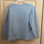 Worthington blue button-up sweater Photo 3