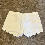 J.Crew white Scalloped High Waist Shorts Photo 2