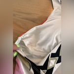 BCBGMAXAZRIA Woemns Vacation Zoey Plunge One-Piece Suit Multizebra size 10 Photo 8