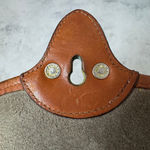 Dooney & Bourke Vintage 80’s Leather Bag Taupe British Tan Photo 9