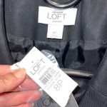 Ann Taylor Loft Ladies Black Lined Double Breasted Jacket Size 8P NWT Photo 3