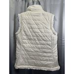 Nicole Miller Vest Womens Small Ivory Reversible Faux Fur Puffer Quilted New S Photo 5