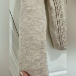 VENARIO Dina Duffle Coat 100% Wool Jacket Size M Beige Equestrian NWOT Knit‌‌ Tan Size M Photo 4