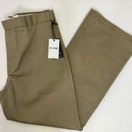 RE/DONE  Super Wide Trousers Size 31 Khaki 100% Cotton NWT Photo 3