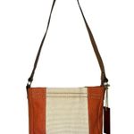 Relic  By Fossil Purse Womens Handbag Color Block Pockets Small Cream Orange Photo 2
