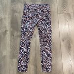 Lululemon Fast And Free 25" Kaleidoscopic Pink Multi Running Leggings Size 4 Photo 3