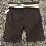 PINK - Victoria's Secret 🌺NWT VICTORIA SECRET PINK BLACK AND WHITE BIKER SHORTS SIZE MEDIUM🌺 Photo 3