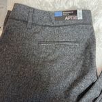 Apt. 9 NWT  Modern Fit Straight Leg Trousers with faux leather Trim Sz 18L Photo 1