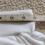 Badgley Mischka French Terry Jogger Pants with Pockets White Women's Size L Photo 4