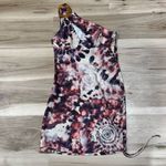 Jaded London  Tie Dye Print One Shoulder Ruched Mini Dress Women's 2 Photo 3