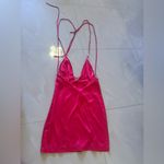 Elegant Pink Satin Slip Dress zeliha Xara mini dress size S Photo 4
