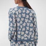 Spiritual Gangster Never Worn Blue Floral Sweater Size Medium Photo 1