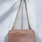 Miu Miu Authentic St. Coco croc embossed zippy wallet on chain shoulder mini bag Photo 0