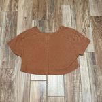 Aerie  Cropped Waffle T-Shirt Photo 2