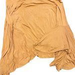 Urban Outfitters  yellow orange long bell sleeve blouse size large Photo 3