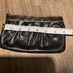 Vintage Black Clutch Purse with Metallic Gold Trim Photo 5