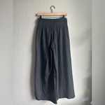 🖤Lakhays from the Himalayas Black Open Leg Full Slit Linen Pants Size undefined Photo 4